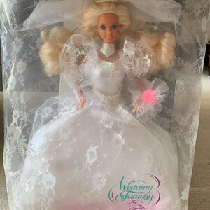 Mattel Wedding Fantasy Barbie Doll NIB 1989 Vintage